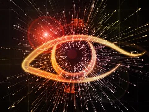 Paradigm of Visual Information Stock Illustration