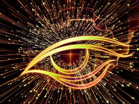 Paradigm of Visual Information Stock Illustration