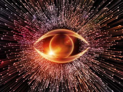 Paradigm of Visual Information Stock Illustration