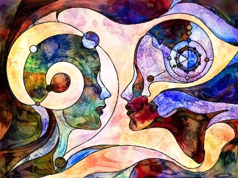 Paradigms of Understanding. 库存插图