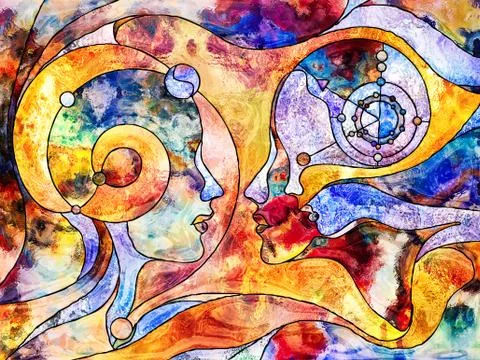 Paradigms of Understanding. Stock-Illustration