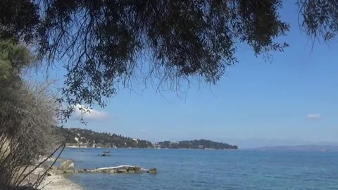 Paradise background seascape Stock Footage 308815140