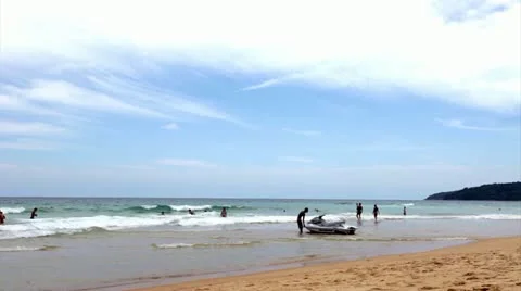 Paradise beach Video stock 12211811