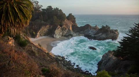 Paradise Beach Stock Footage 35285504