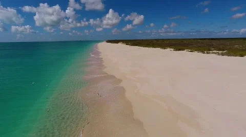 Paradise Beach Stock Footage 41841414