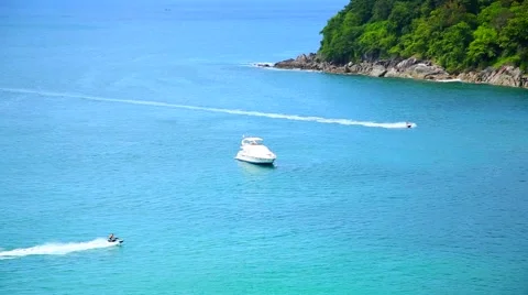 Paradise Beach Stock Footage 45595707