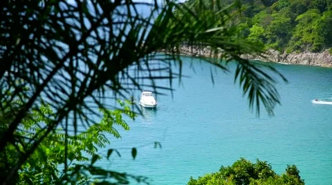 Paradise Beach Stock Footage 45595708