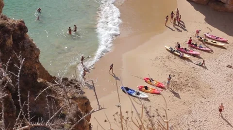 Paradise beach Stock Footage 46828586