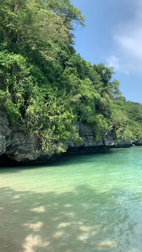 Paradise beach in Koh Phangan Vídeos de archivo 344882218