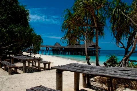 Paradise beach Stock Photos