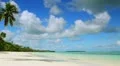 Paradise Beach Time-lapse I - camera pan HD Footage