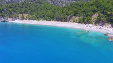 Paradise Beach Turkey 스톡 동영상 64317237