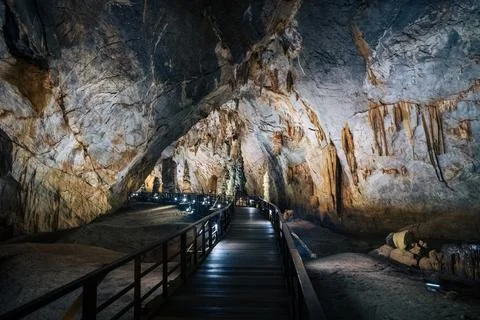 Paradise Cave, Phong Nha Ke Bang, Vietnam Stock-Fotos