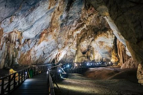 Paradise Cave in Phong Nha Ke Bang National Park, Vietnam Stock-Fotos