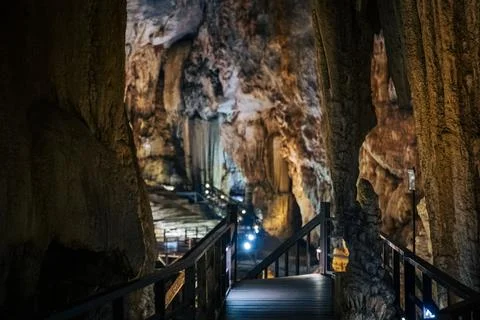 Paradise Cave in Phong Nha Ke Bang, Vietnam Stock-Fotos