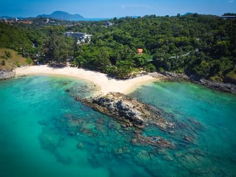 Paradise from drone Fotos de archivo