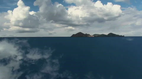 Paradise Getaway Travel Time Lapse Stock Footage