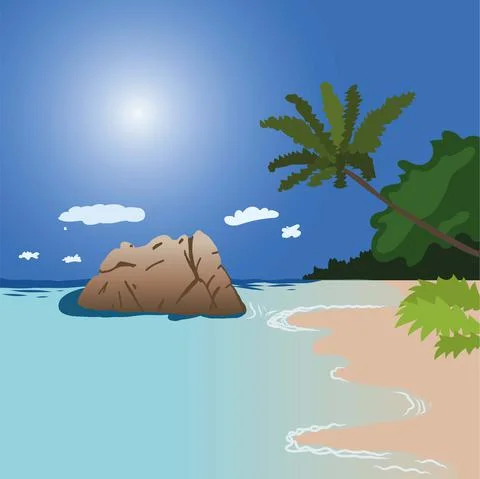 Paradise イラスト素材