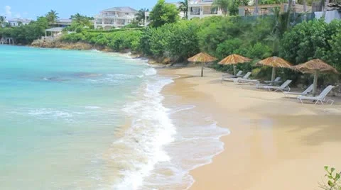 Paradise island beach Video stock 8944859