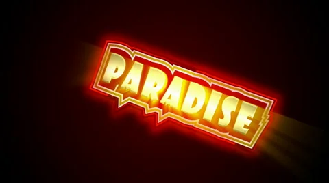 Paradise Label Stock Footage 1215637