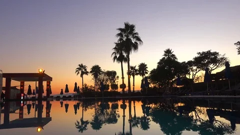 Paradise at sunrise Stock Footage 83594110