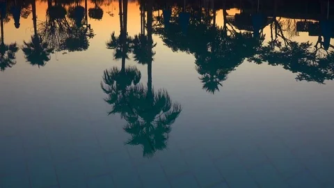 Paradise at sunrise Stock Footage 83612325