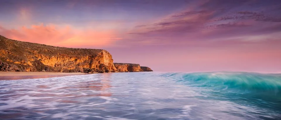 Paradise Sunset Fotos Stock