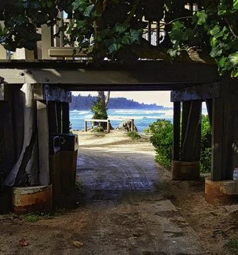 PARADISE UNDER THE BRIDGE Stock Photos
