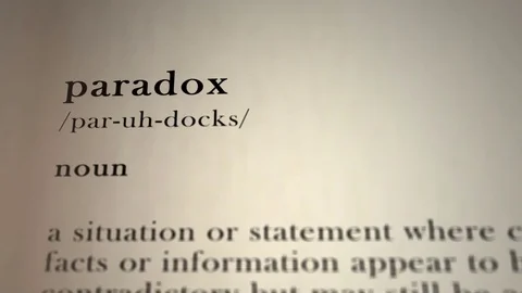 Paradox Definition Vidéo 81423768