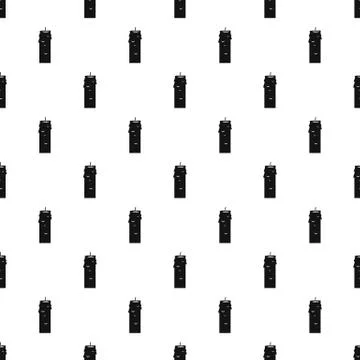 Paraffin candle pattern Stock Illustration