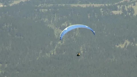 Paraglider 02 Stock Footage 11654169