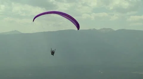 Paraglider 11 Stock Footage 11655705