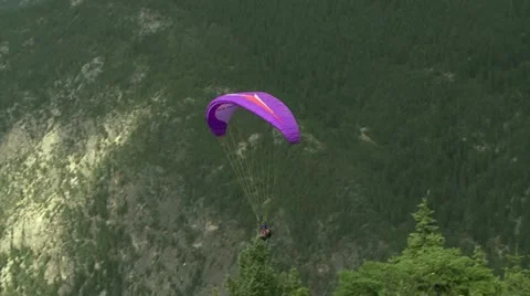 Paraglider 12 Stock Footage 11656178