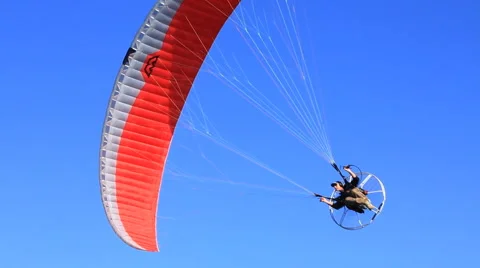 Paraglider 6 Stock Footage 1319332