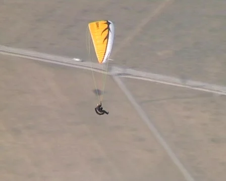 Paraglider Stock Footage