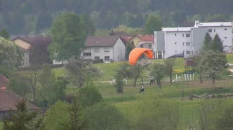 Paraglider Stock Footage 629421