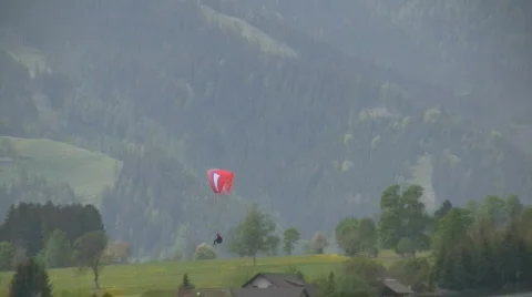 Paraglider Stock Footage 629434