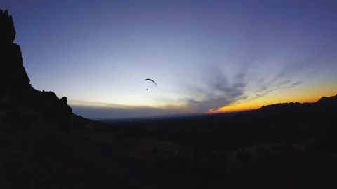 Paraglider Stock Footage 168442829