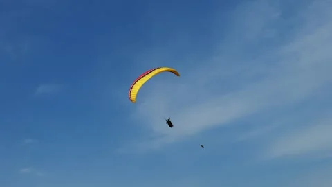 Paraglider Stock Footage 303009552