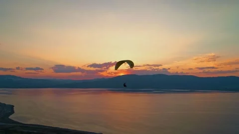 Paraglider Stock Footage 310751904