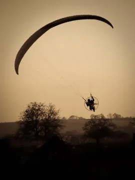 Paraglider Stock-Fotos