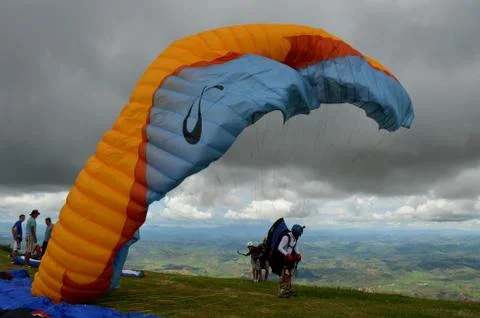 Paraglider Stock Photos