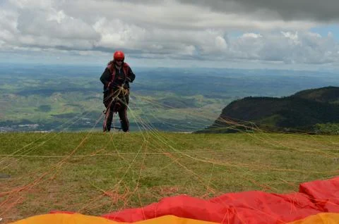 Paraglider Stock Photos