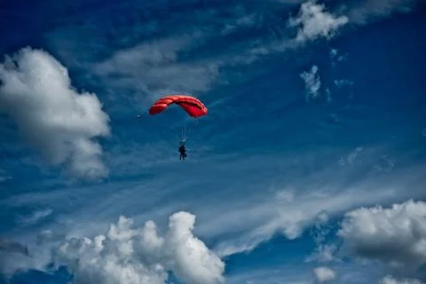 Paraglider Foto stock