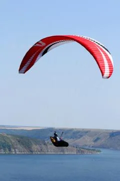 Paraglider Stock Photos