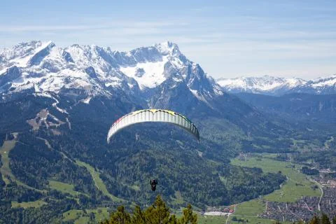 Paraglider Stock Photos