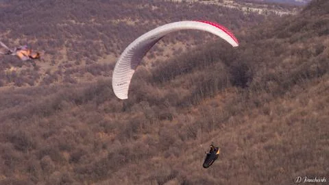 Paraglider Stock Photos