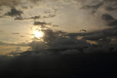 Paraglider Stock Photos