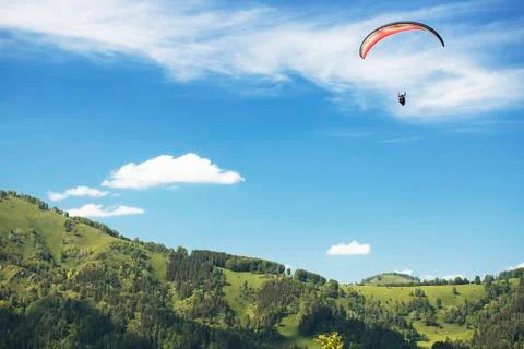 Paraglider Stock Photos