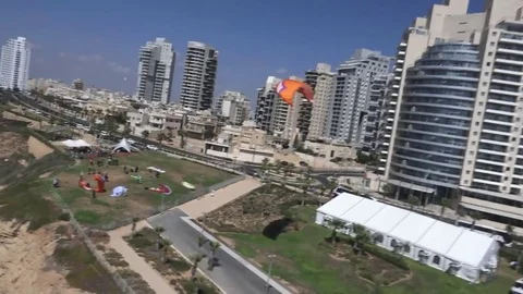 Paraglider pov Stock Footage 82414824